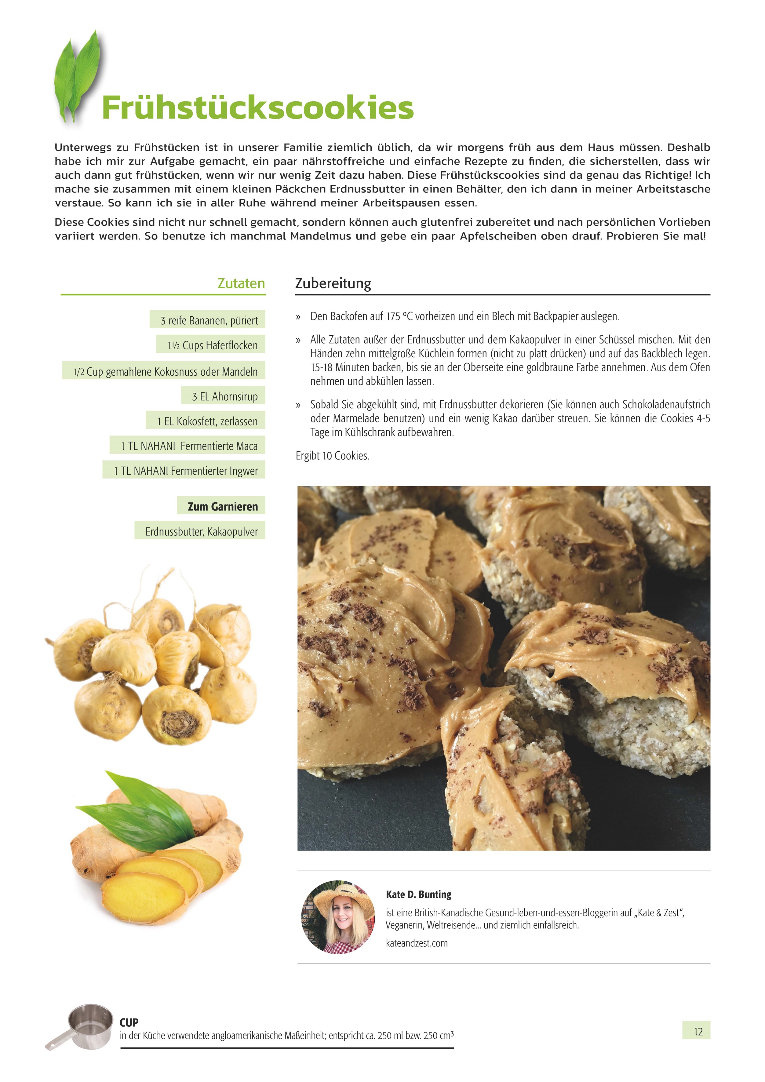 Rezept: Frühstückscookies